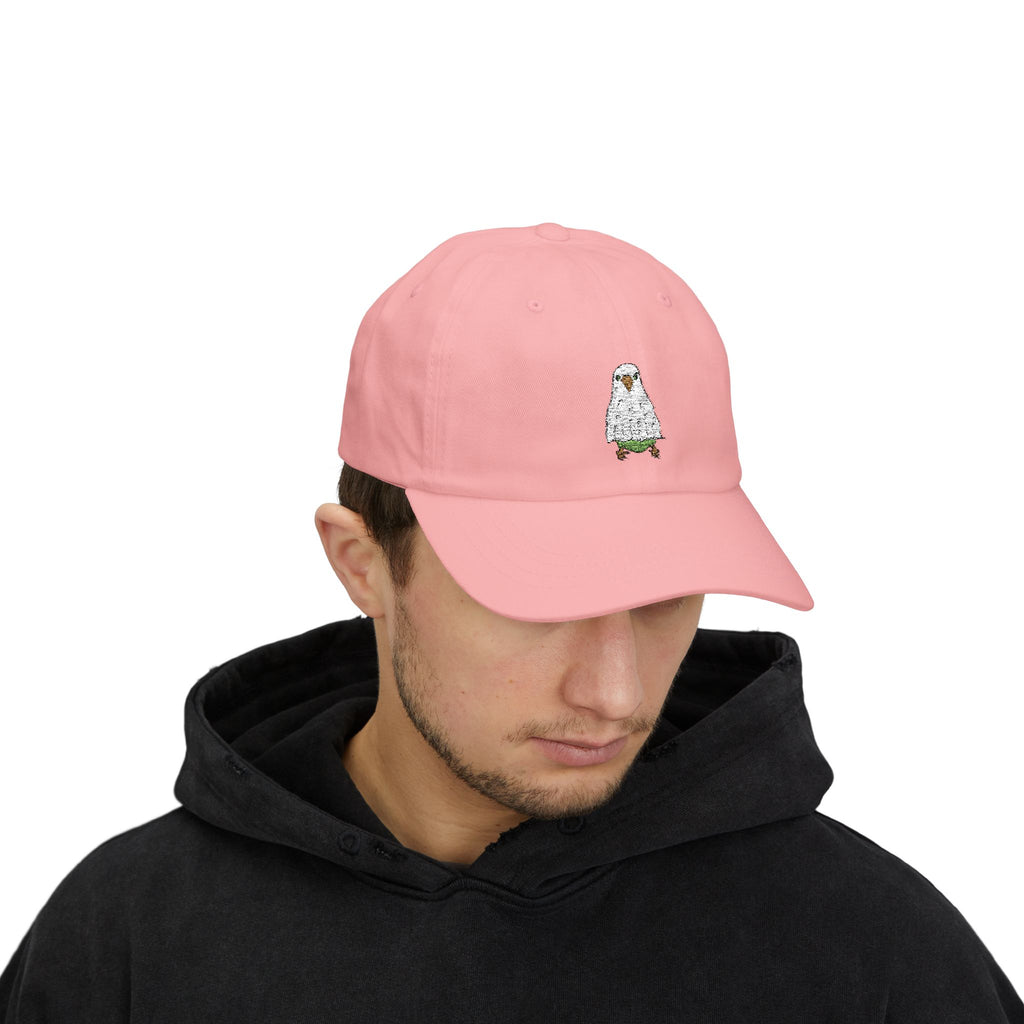 Ghost Bird Hat - Classic Embroidered Dad Cap