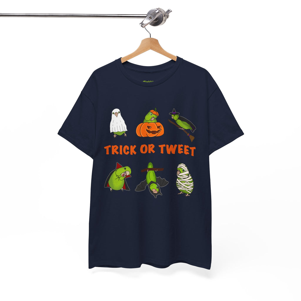 Trick or Tweet Parrotlet : Halloween Bird sweatshirt, Spooky Season Shirt, Fun Bird Lover Tee, Bird Watcher, Gift for - Adults