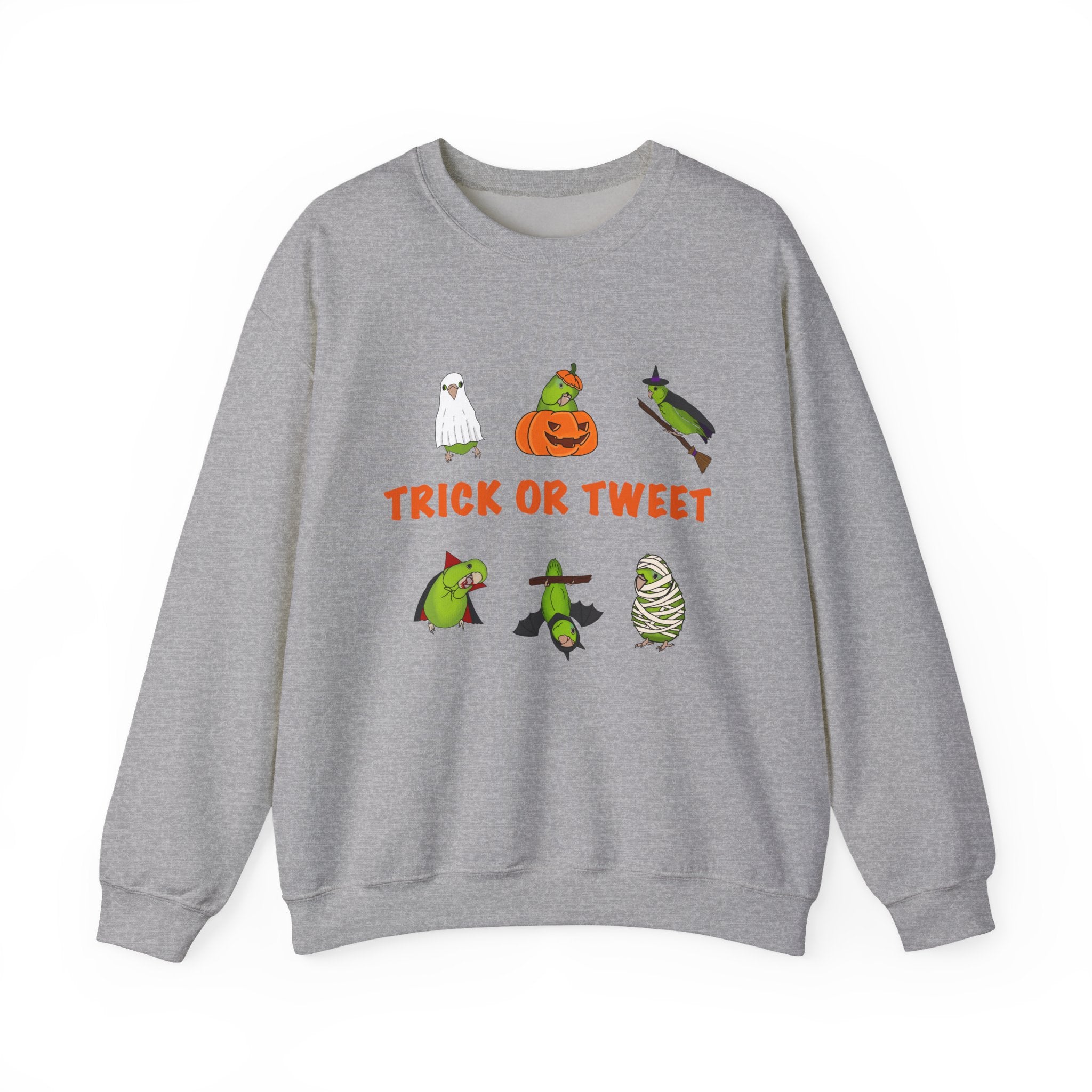 Trick or Tweet Parrotlet : Halloween Bird sweatshirt, Spooky Season Shirt, Fun Bird Lover Tee, Bird Watcher, Gift for - Adults