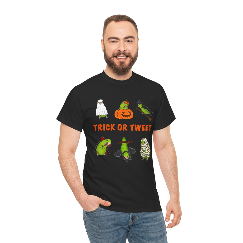 Trick or Tweet Parrotlet : Halloween Bird sweatshirt, Spooky Season Shirt, Fun Bird Lover Tee, Bird Watcher, Gift for - Adults