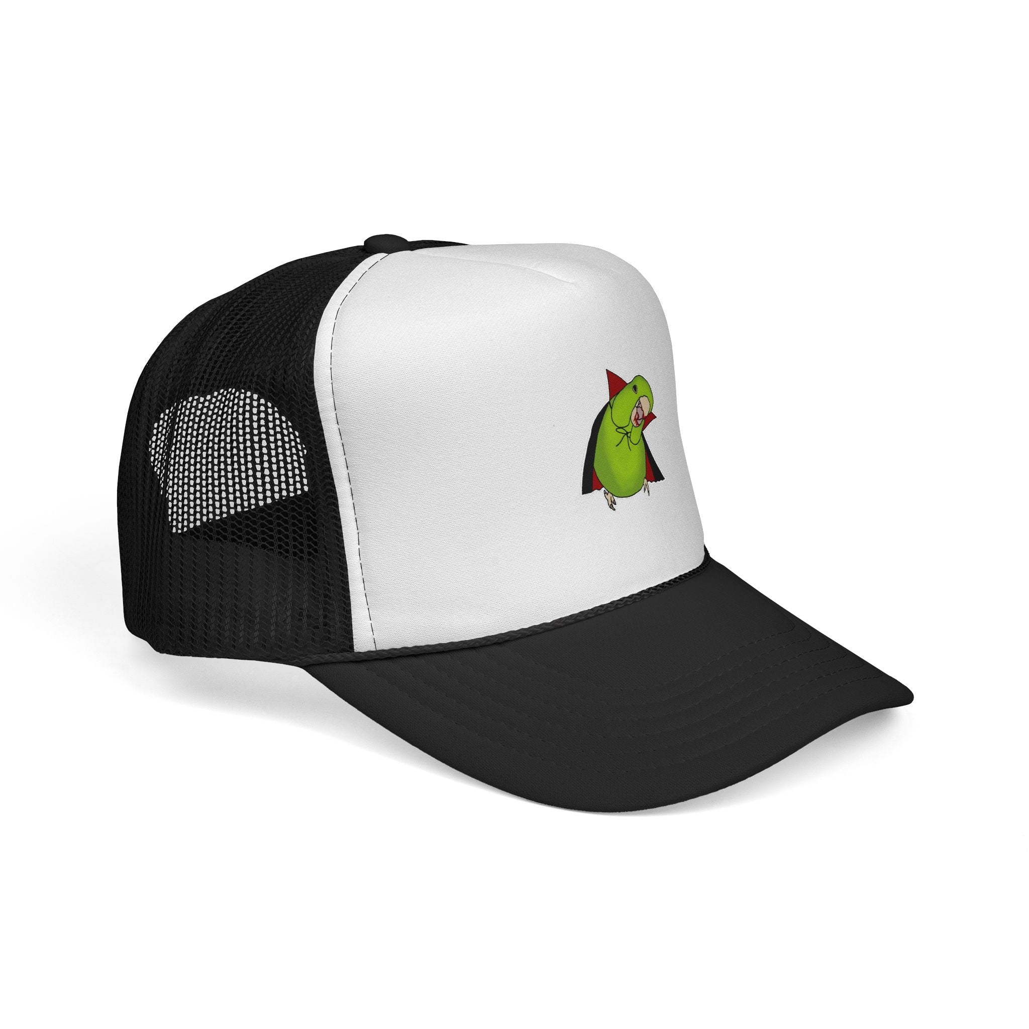 Vampire Parrotlet : Halloween Bird truckers hat, Spooky Season hat, Fun Bird Lover hat, Bird Watcher, Gift for - Adults