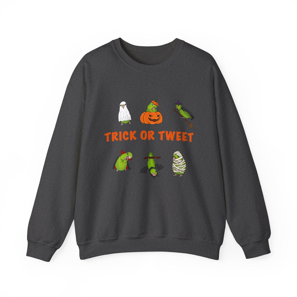 Trick or Tweet Parrotlet : Halloween Bird sweatshirt, Spooky Season Shirt, Fun Bird Lover Tee, Bird Watcher, Gift for - Adults