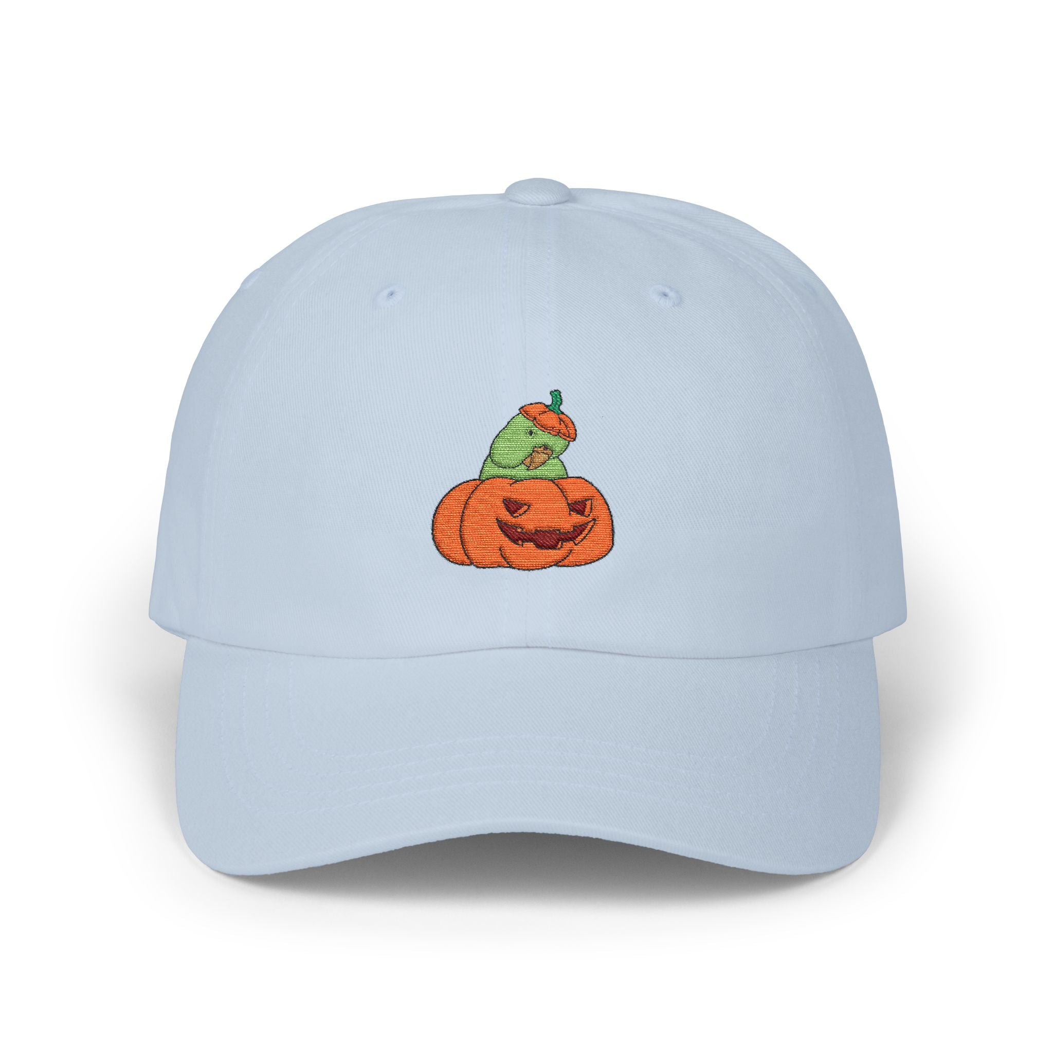 Pumpkin Bird Hat - Classic Embroidered Dad Cap