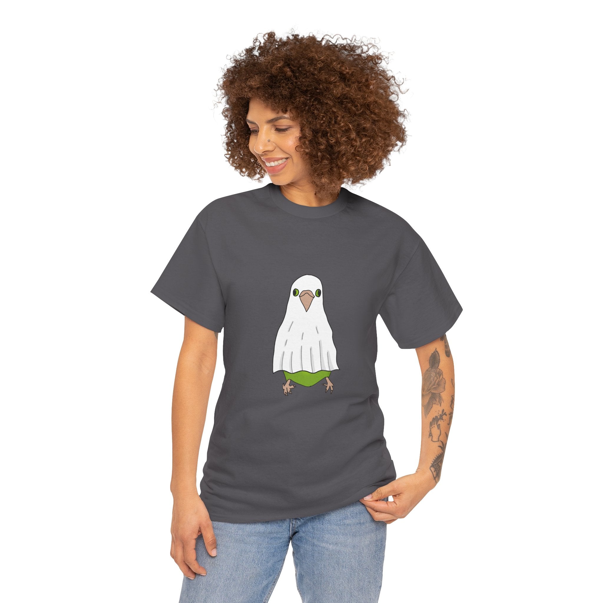 Ghost Parrotlet : Halloween Bird Shirt, Spooky Season Shirt, Fun Bird Lover Tee, Bird Watcher, Gift for - Adults