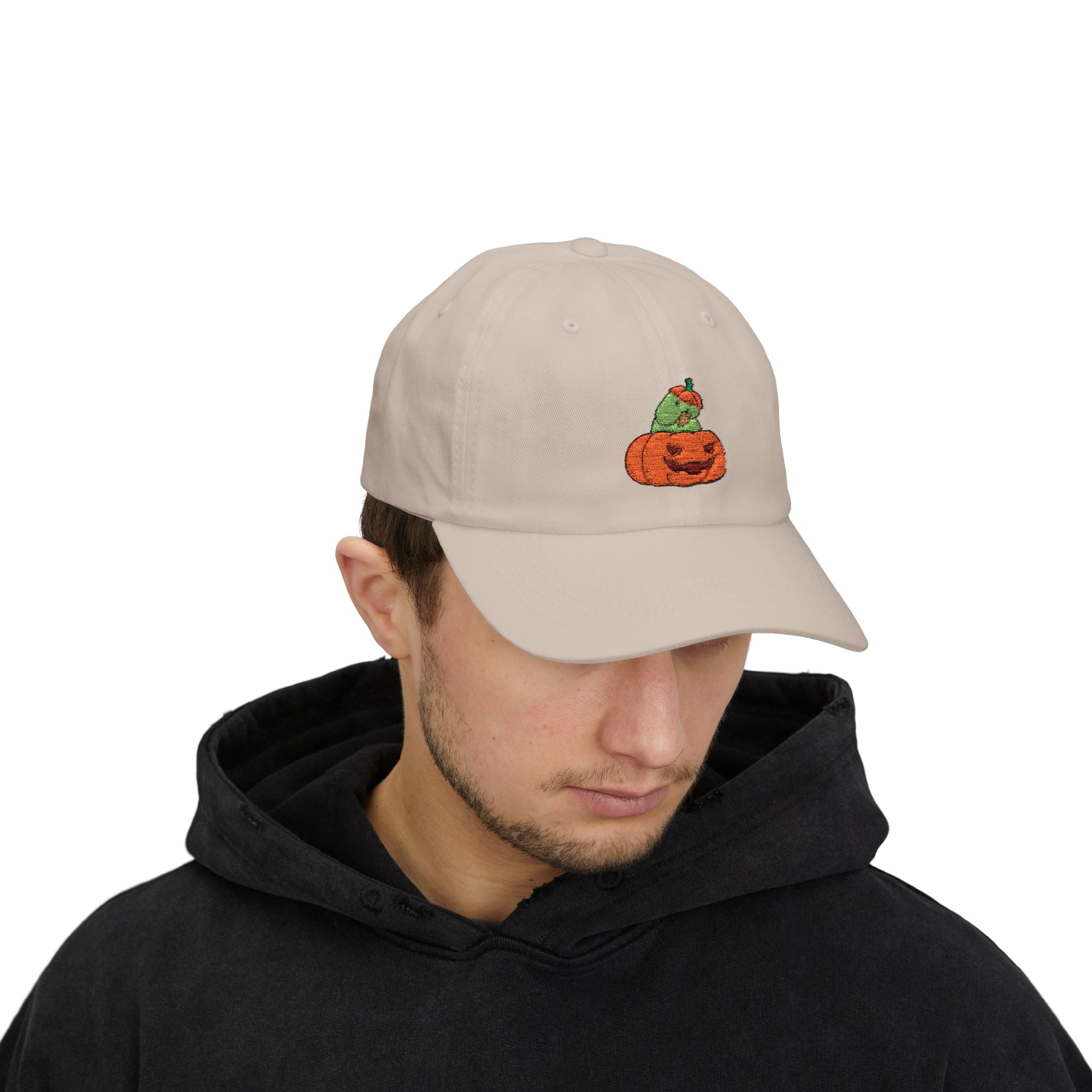 Pumpkin Bird Hat - Classic Embroidered Dad Cap