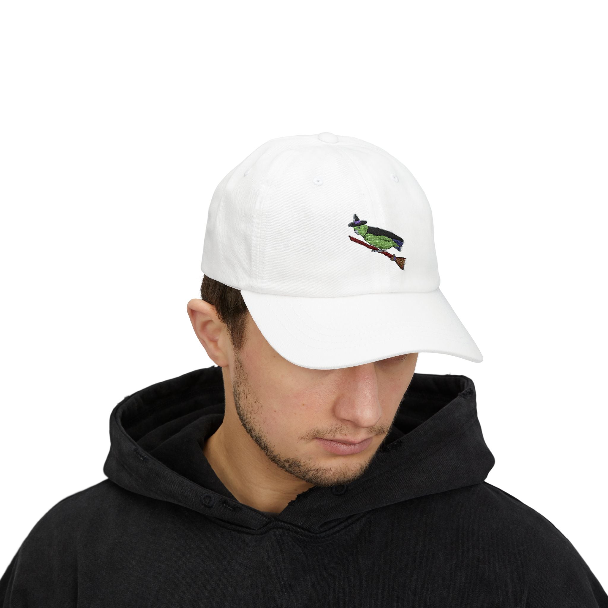 Witch Bird Hat - Classic Embroidered Dad Cap