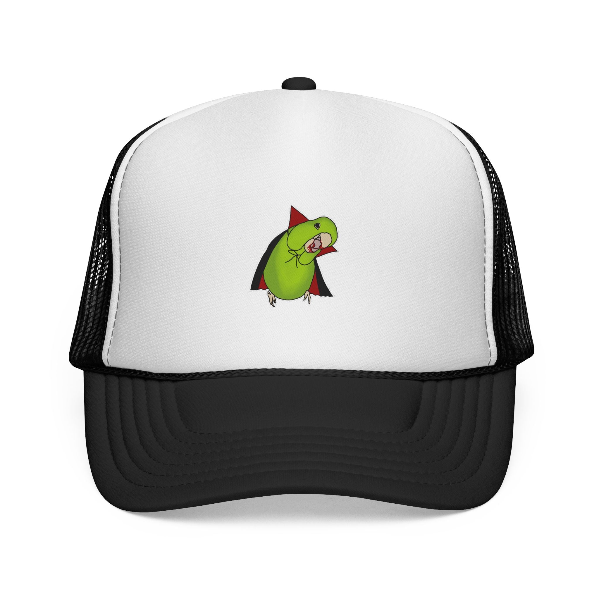 Vampire Parrotlet : Halloween Bird truckers hat, Spooky Season hat, Fun Bird Lover hat, Bird Watcher, Gift for - Adults