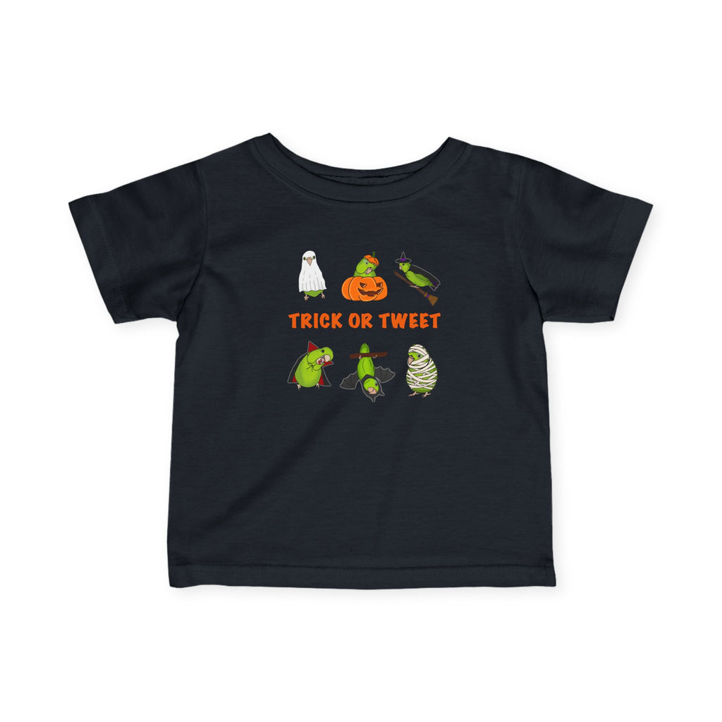 Trick or Tweet! Parrotlet : INFANT Halloween Bird tee, Spooky Season Shirt, cute baby halloween,  Gift for INFANT