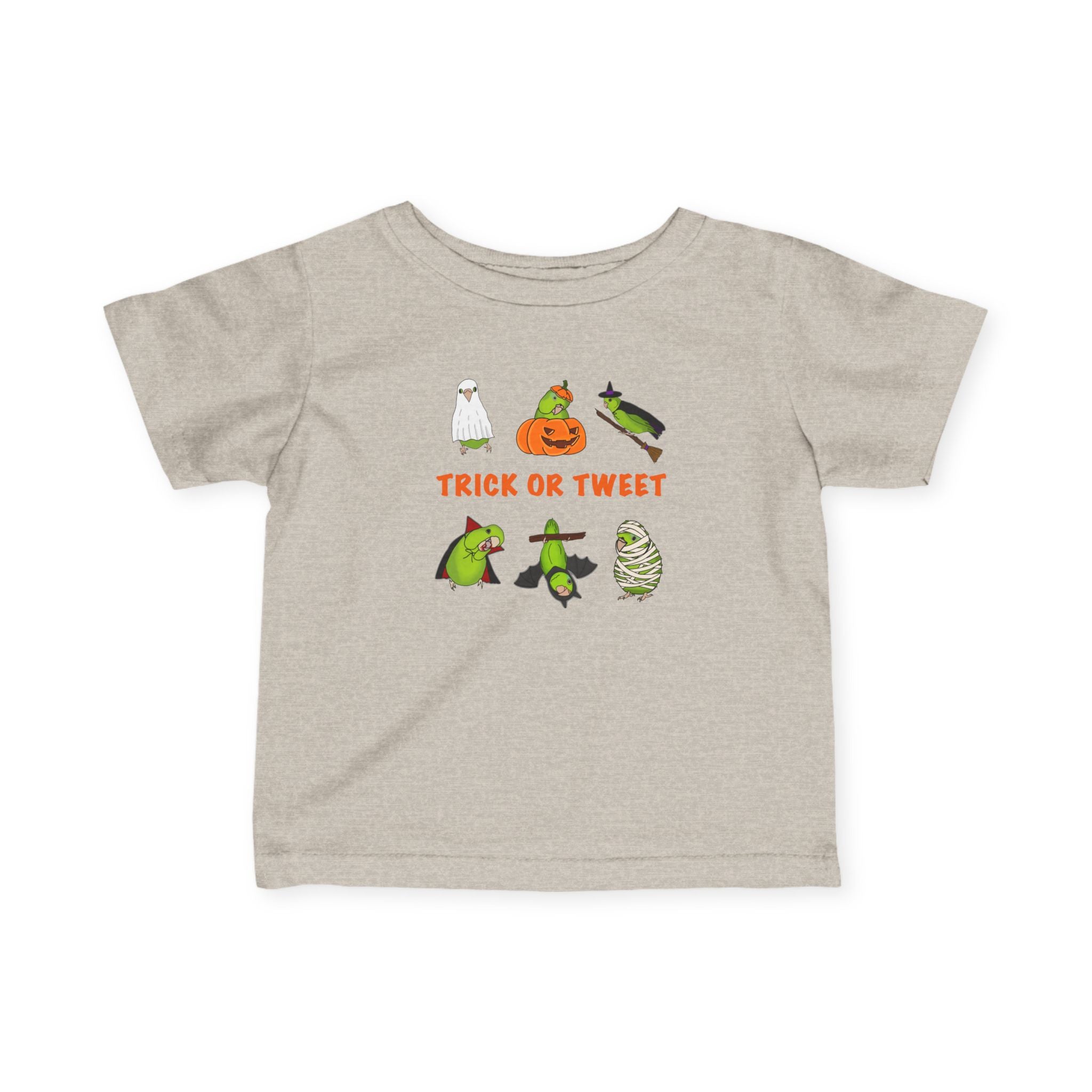 Trick or Tweet! Parrotlet : INFANT Halloween Bird tee, Spooky Season Shirt, cute baby halloween,  Gift for INFANT