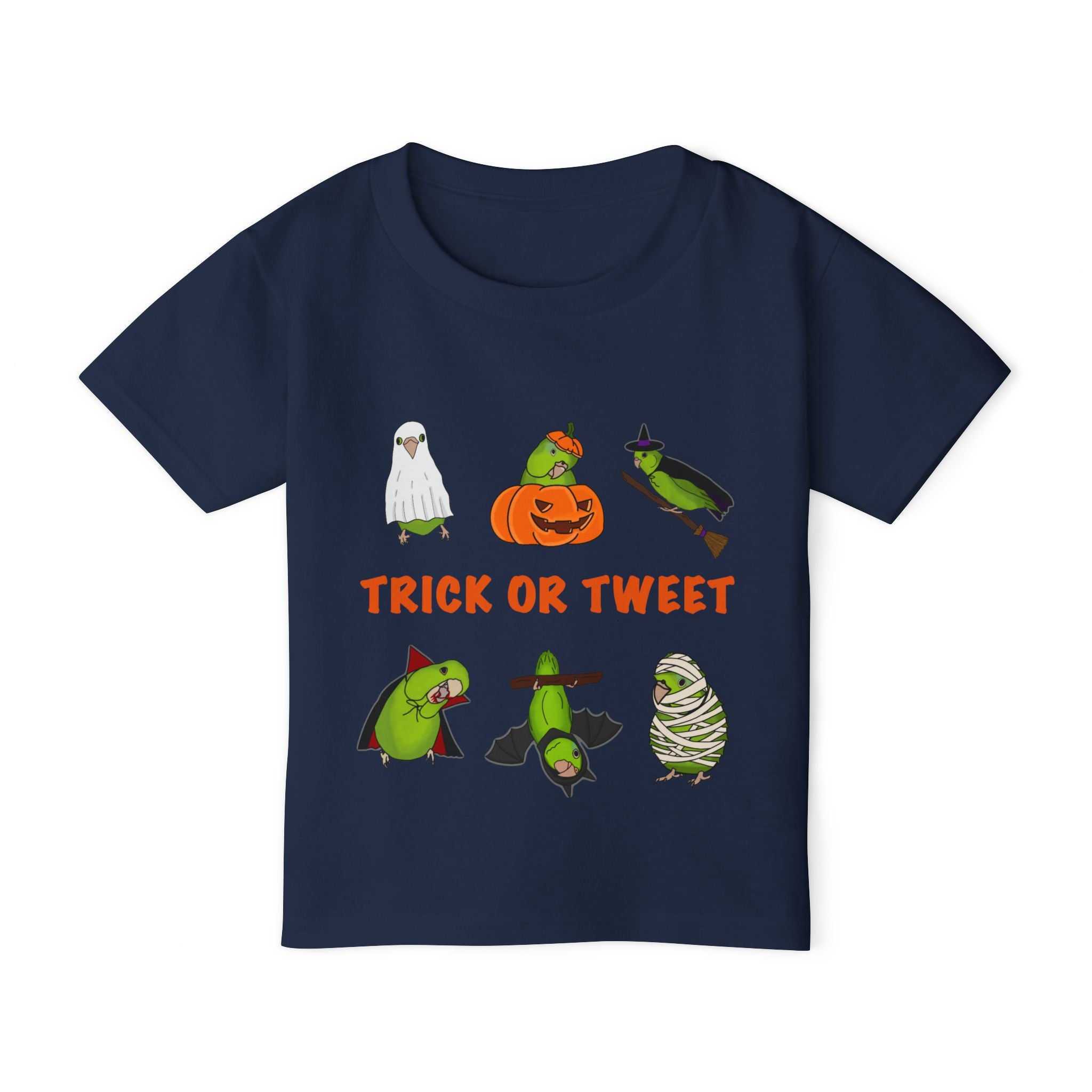 Trick or Tweet Parrotlet : TODDLER Halloween Bird Shirt, Spooky Season Shirt, Trick or Treat Shirt, Cute Halloween Apparel, Toddler Costume Top, Funny Kids Tee