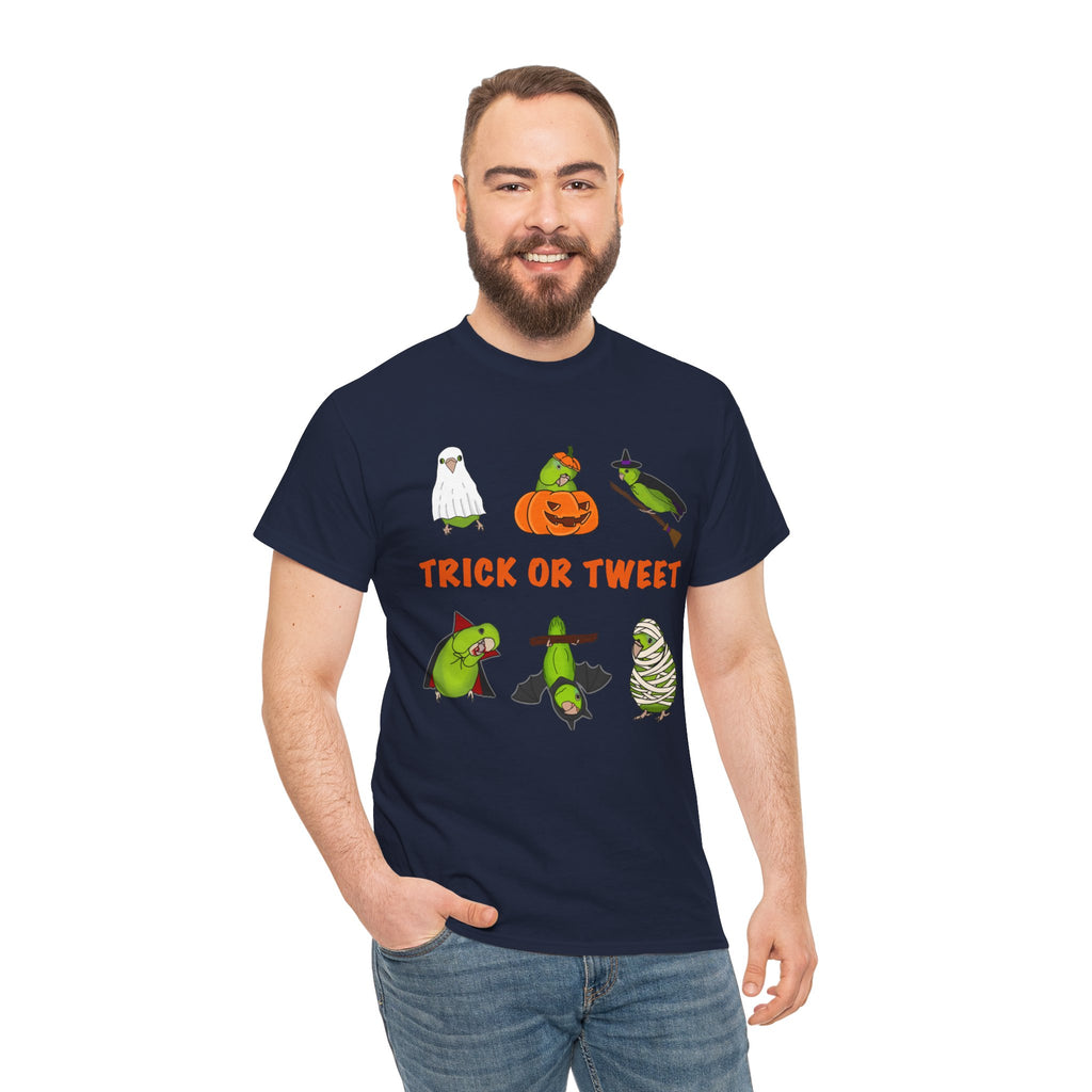 Trick or Tweet Parrotlet : Halloween Bird sweatshirt, Spooky Season Shirt, Fun Bird Lover Tee, Bird Watcher, Gift for - Adults