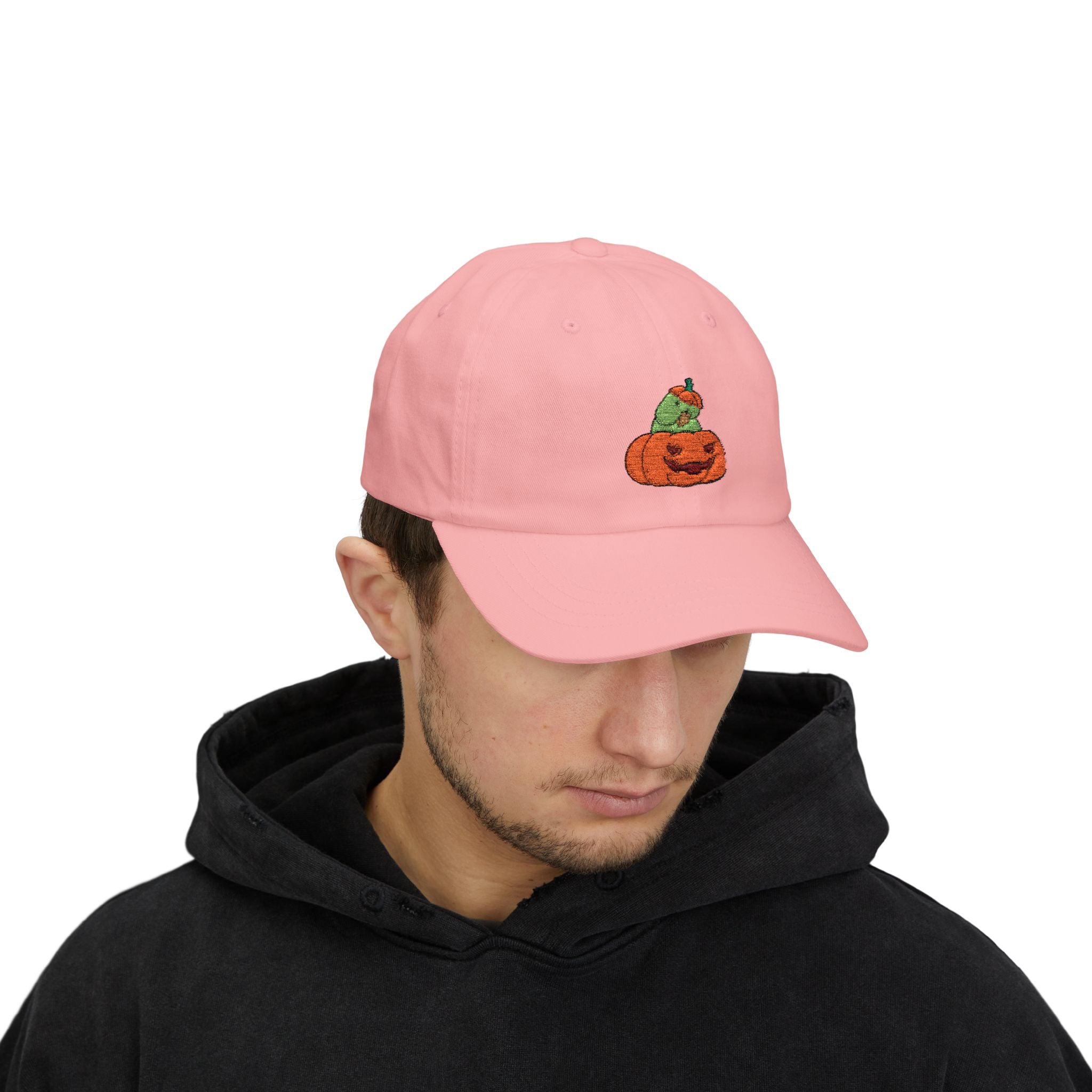 Pumpkin Bird Hat - Classic Embroidered Dad Cap