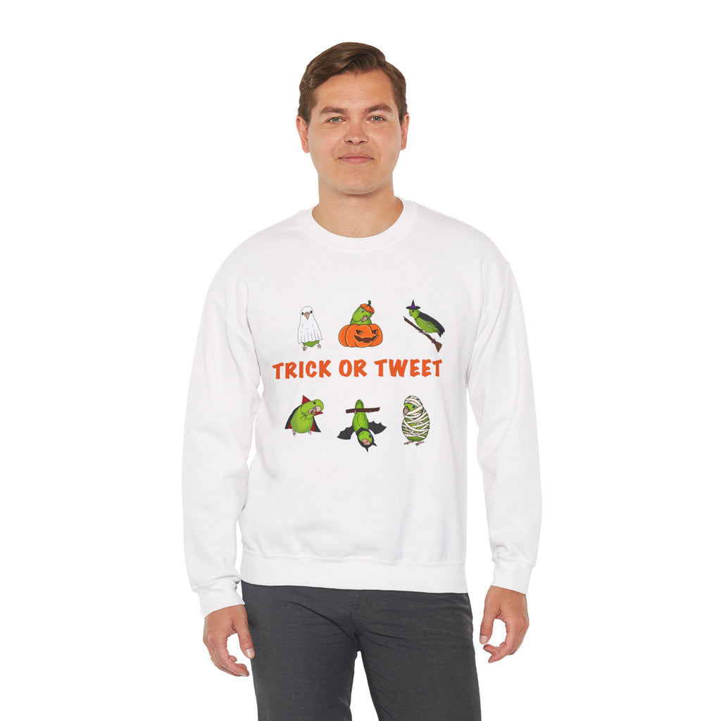 Trick or Tweet Parrotlet : Halloween Bird sweatshirt, Spooky Season Shirt, Fun Bird Lover Tee, Bird Watcher, Gift for - Adults