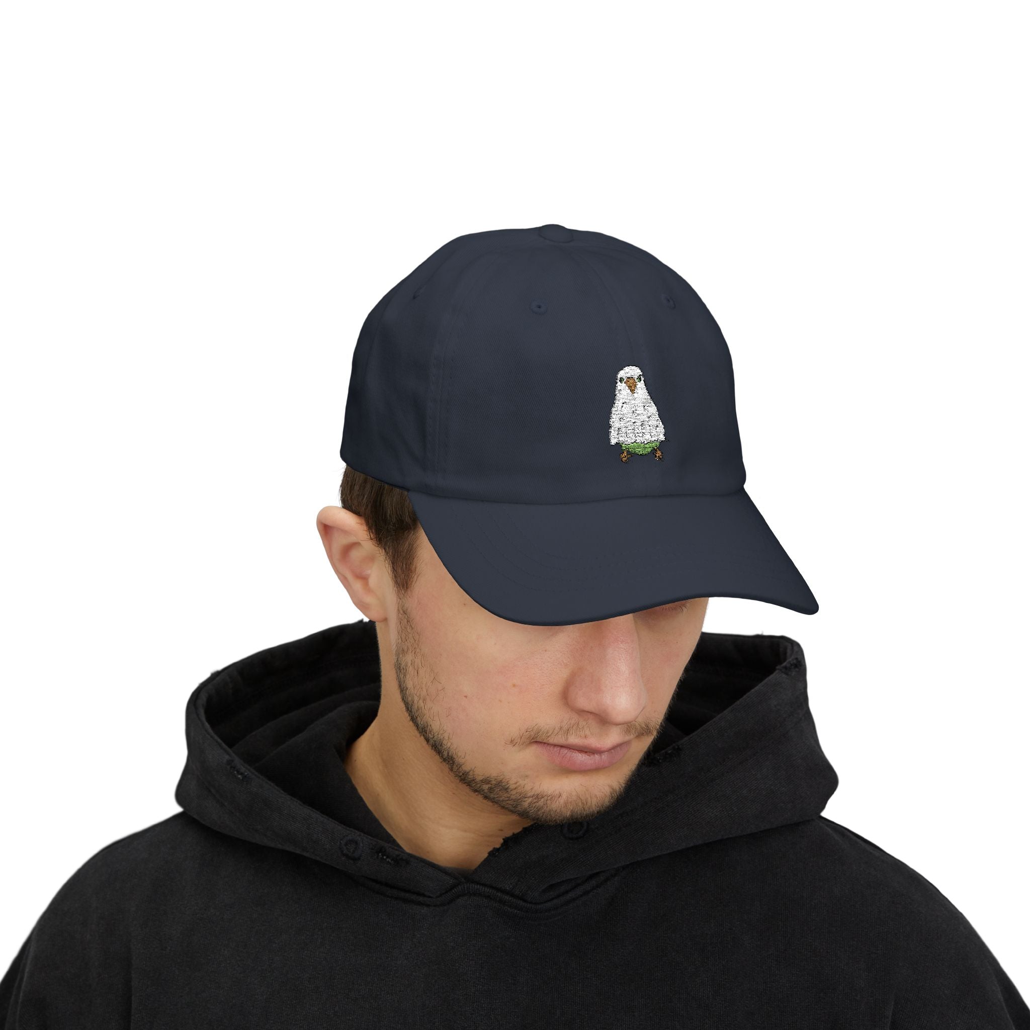 Ghost Bird Hat - Classic Embroidered Dad Cap
