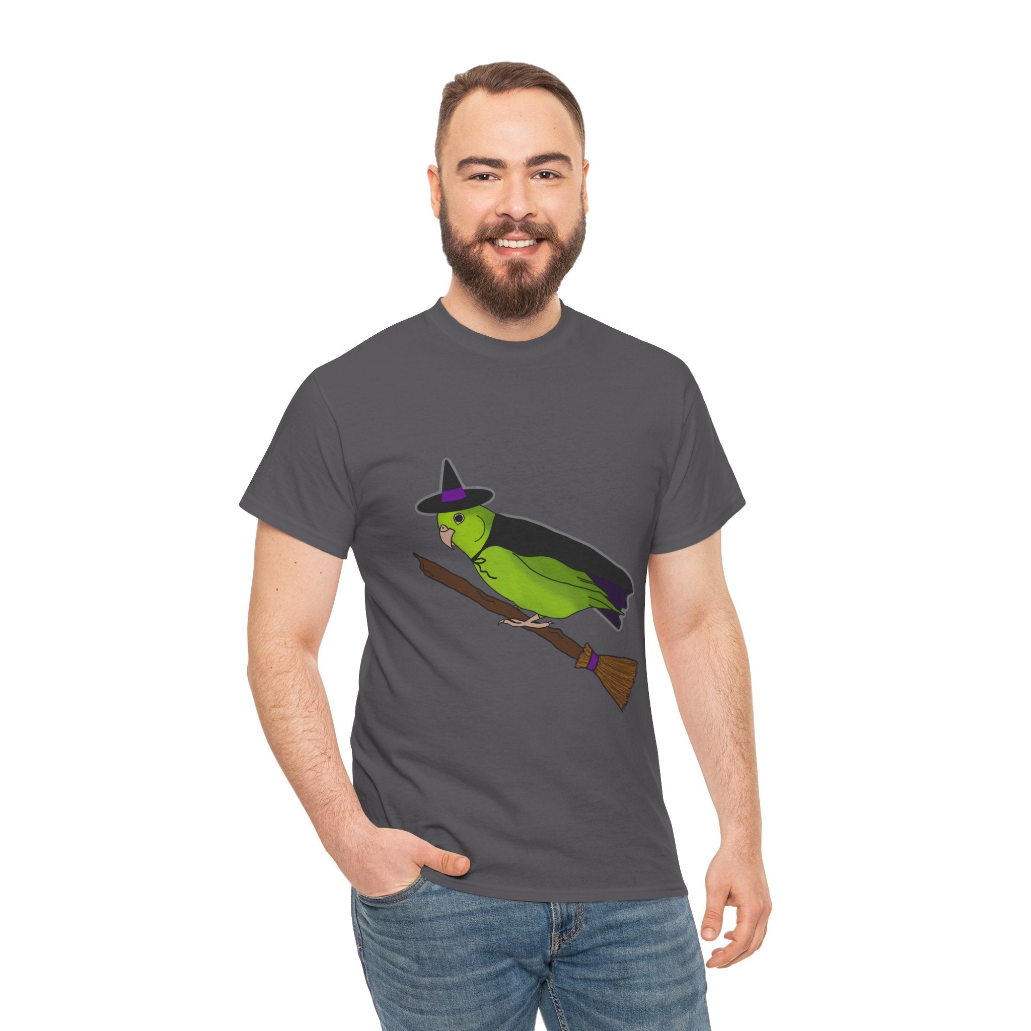 Witch Parrotlet : Halloween Bird sweatshirt, Spooky Season Shirt, Fun Bird Lover Tee, Bird Watcher, Gift for - Adults