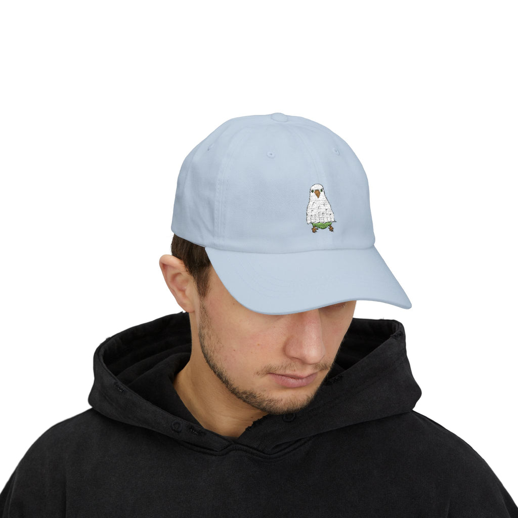 Ghost Bird Hat - Classic Embroidered Dad Cap