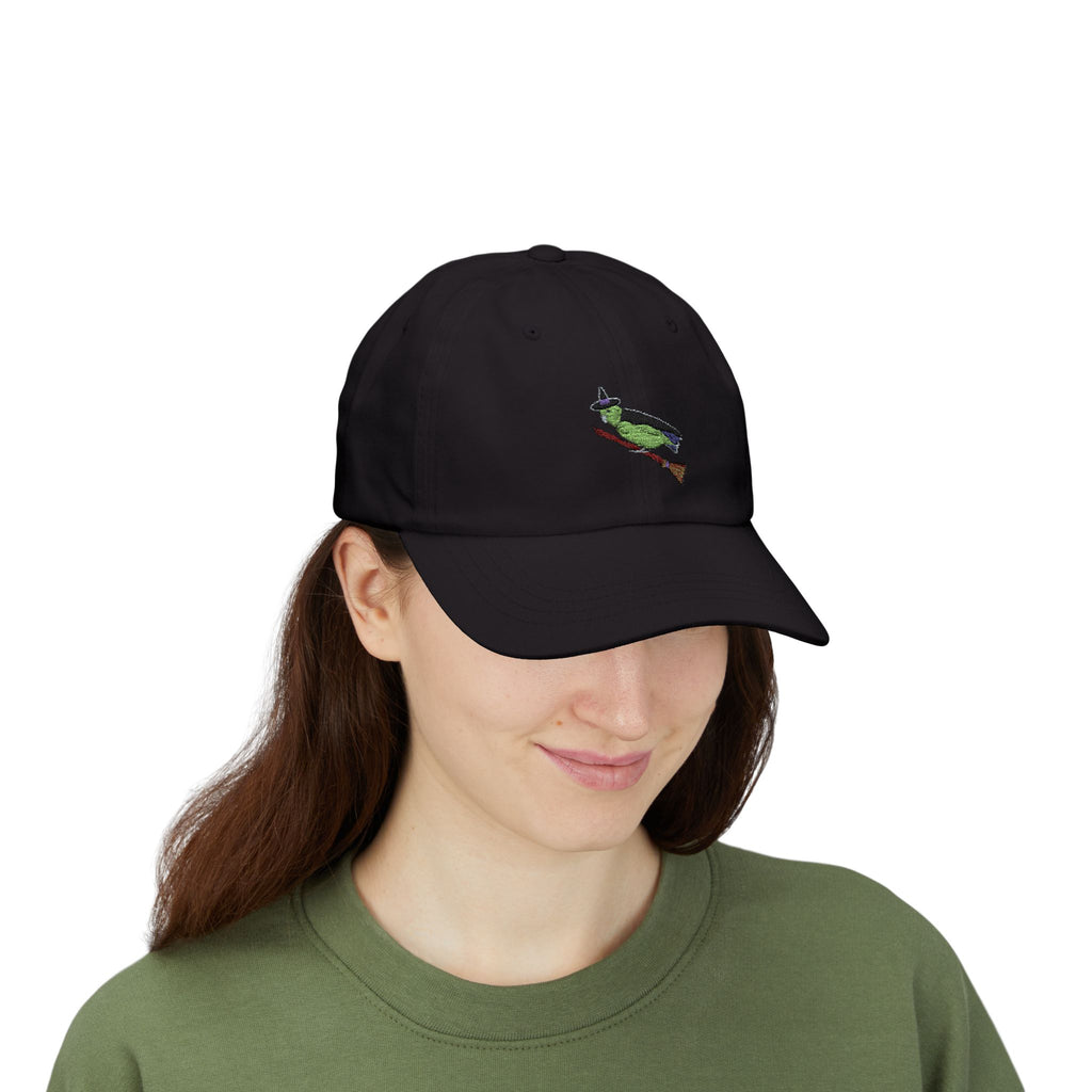 Witch Bird Hat - Classic Embroidered Dad Cap