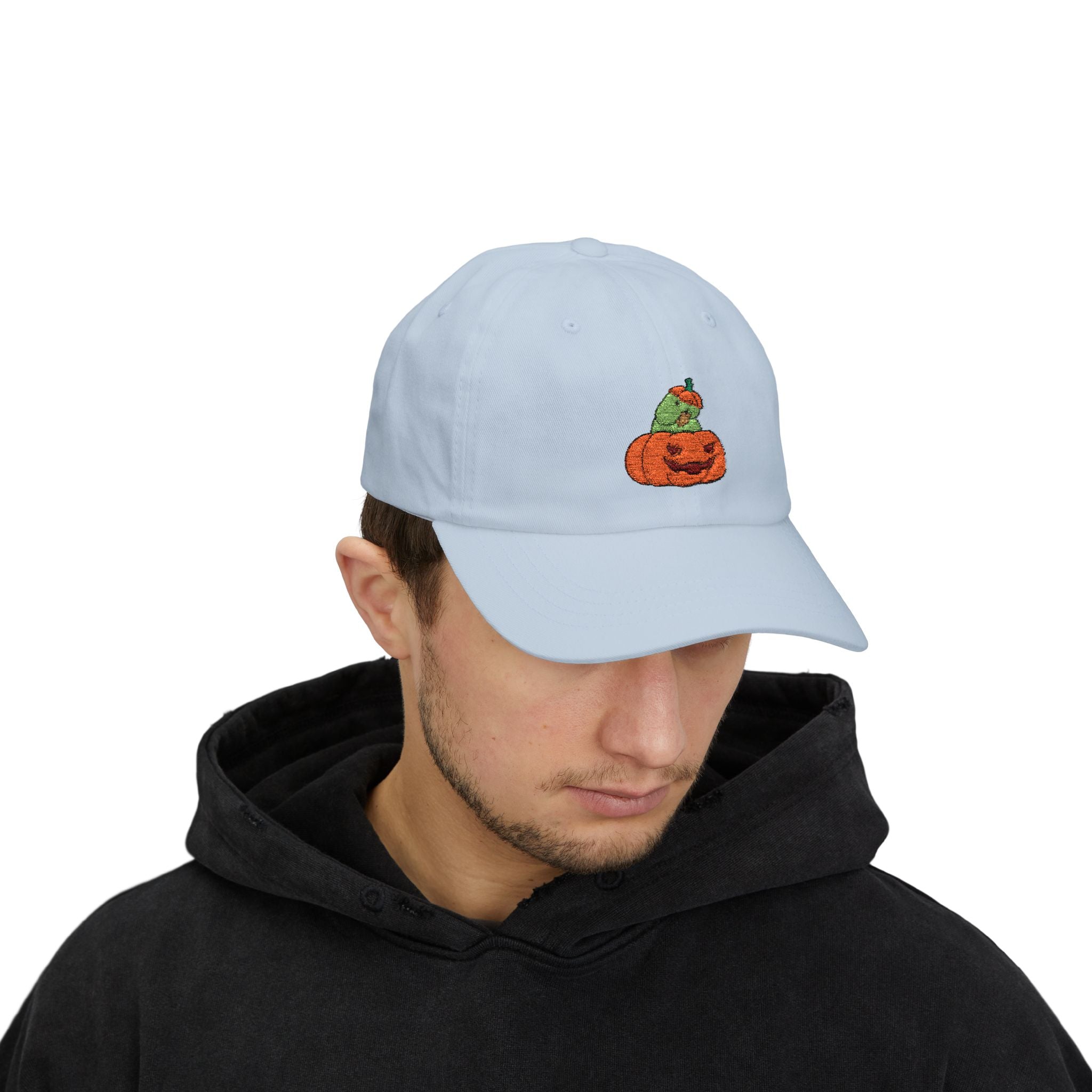 Pumpkin Bird Hat - Classic Embroidered Dad Cap