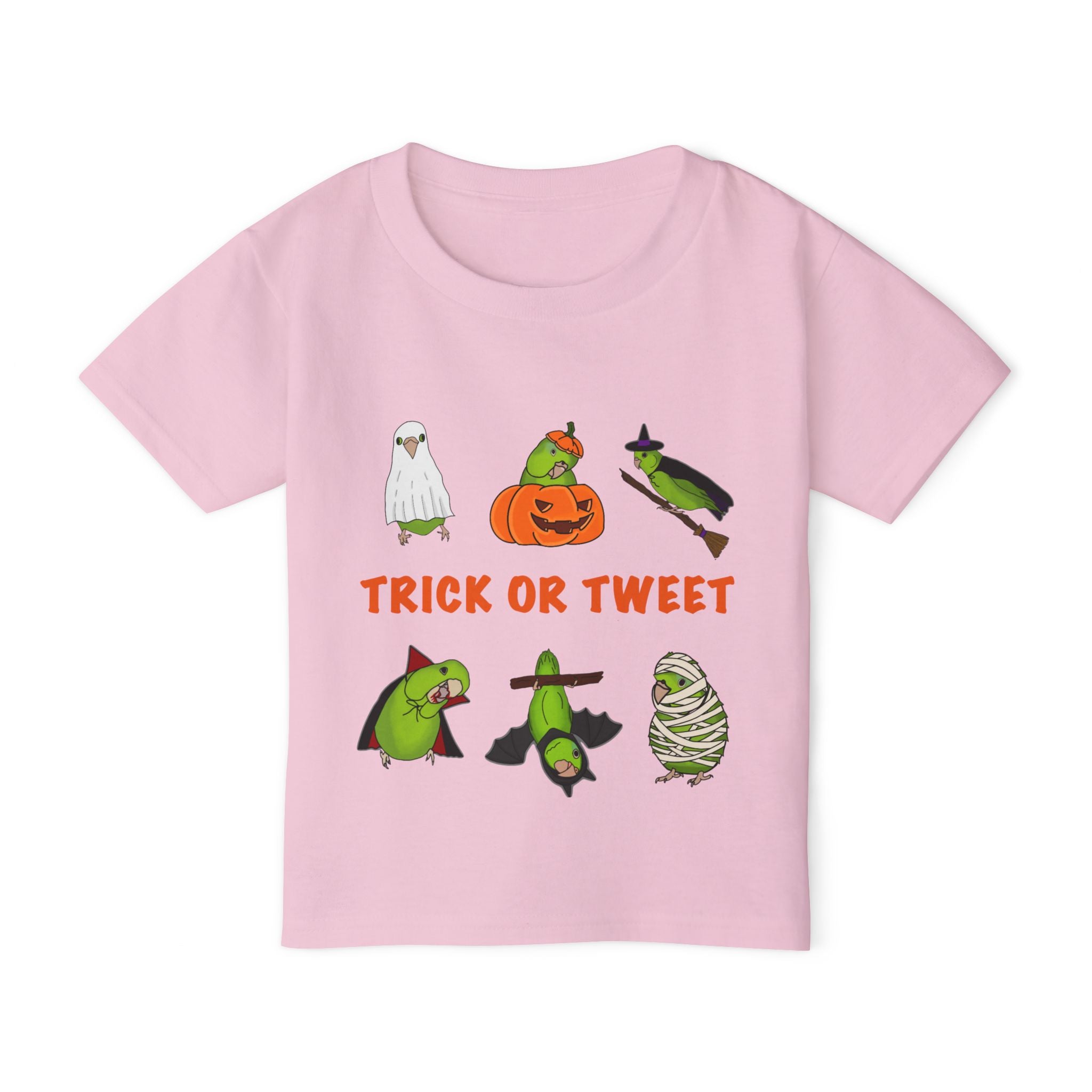 Trick or Tweet Parrotlet : TODDLER Halloween Bird Shirt, Spooky Season Shirt, Trick or Treat Shirt, Cute Halloween Apparel, Toddler Costume Top, Funny Kids Tee