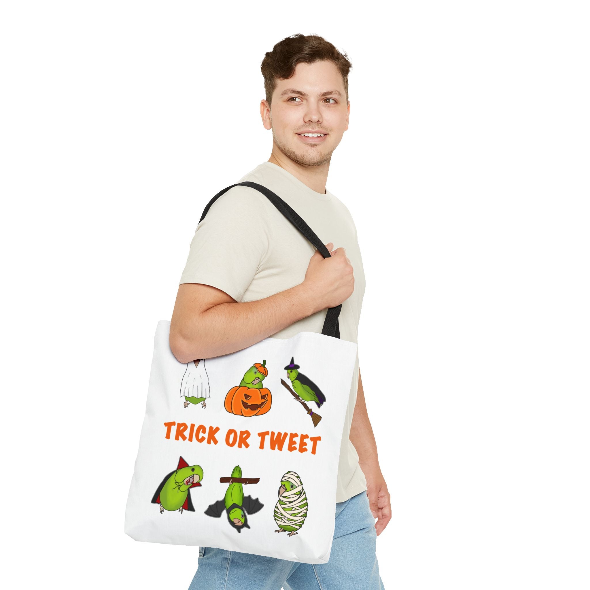 Trick or Tweet - Halloween Bird Tote