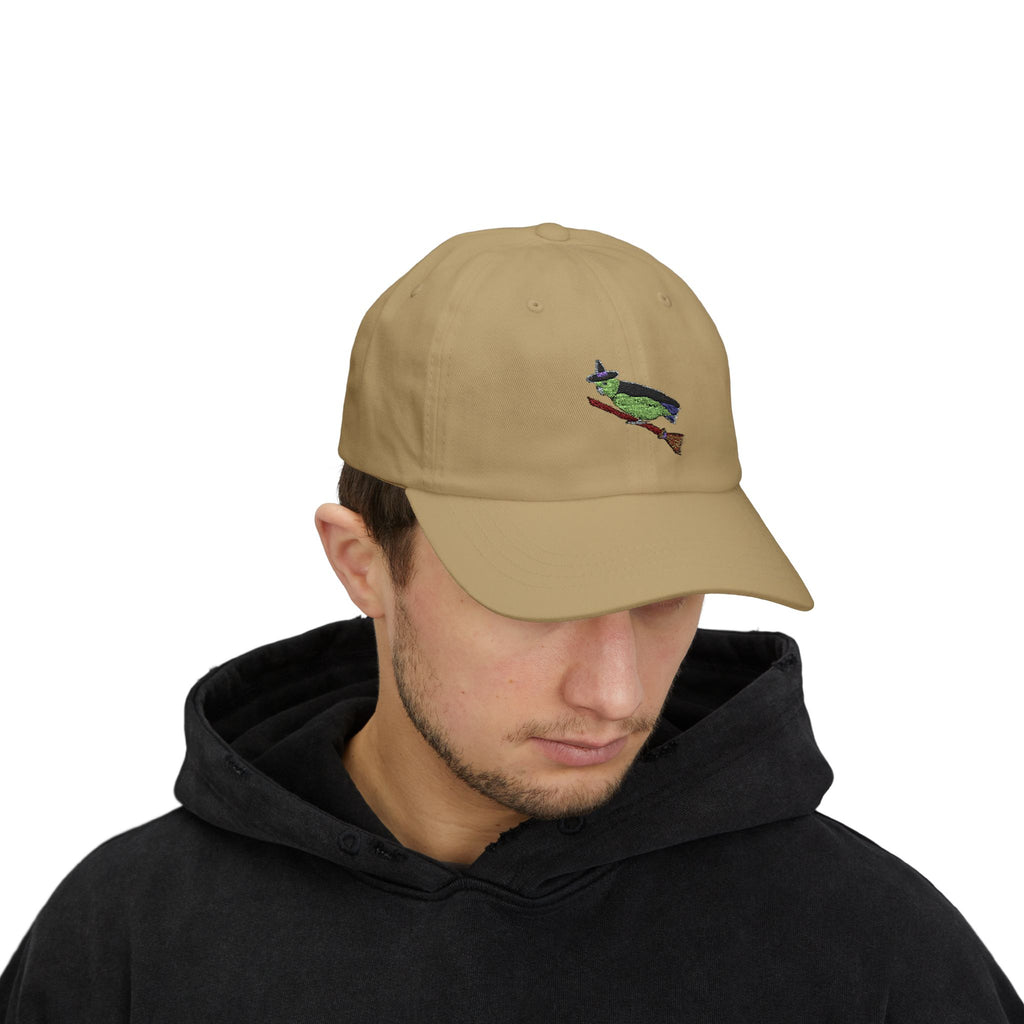 Witch Bird Hat - Classic Embroidered Dad Cap