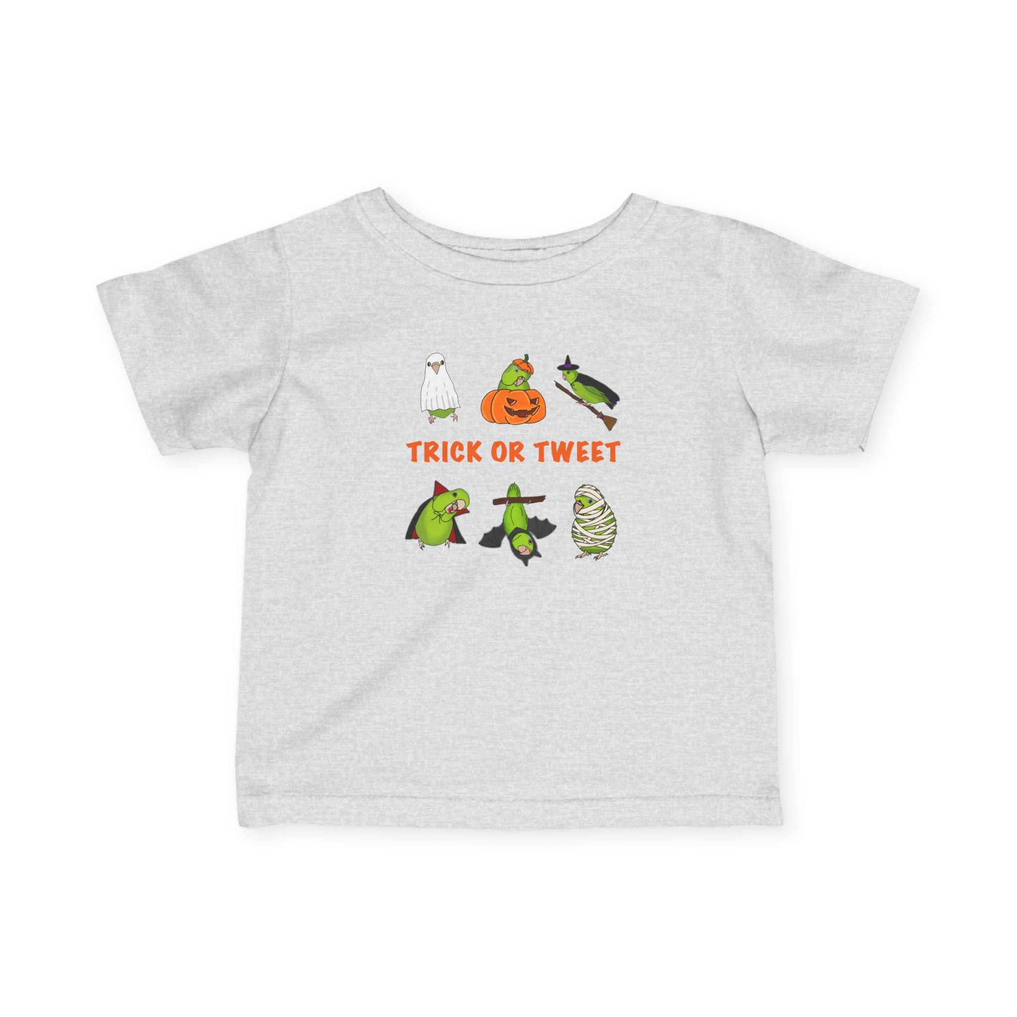 Trick or Tweet! Parrotlet : INFANT Halloween Bird tee, Spooky Season Shirt, cute baby halloween,  Gift for INFANT