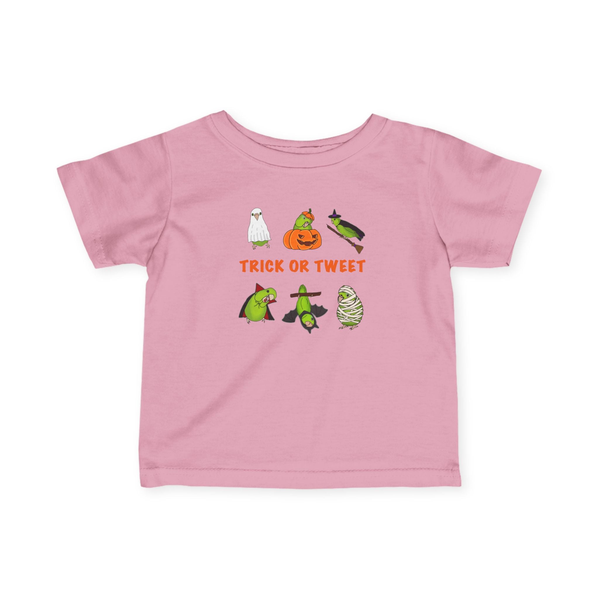 Trick or Tweet! Parrotlet : INFANT Halloween Bird tee, Spooky Season Shirt, cute baby halloween,  Gift for INFANT