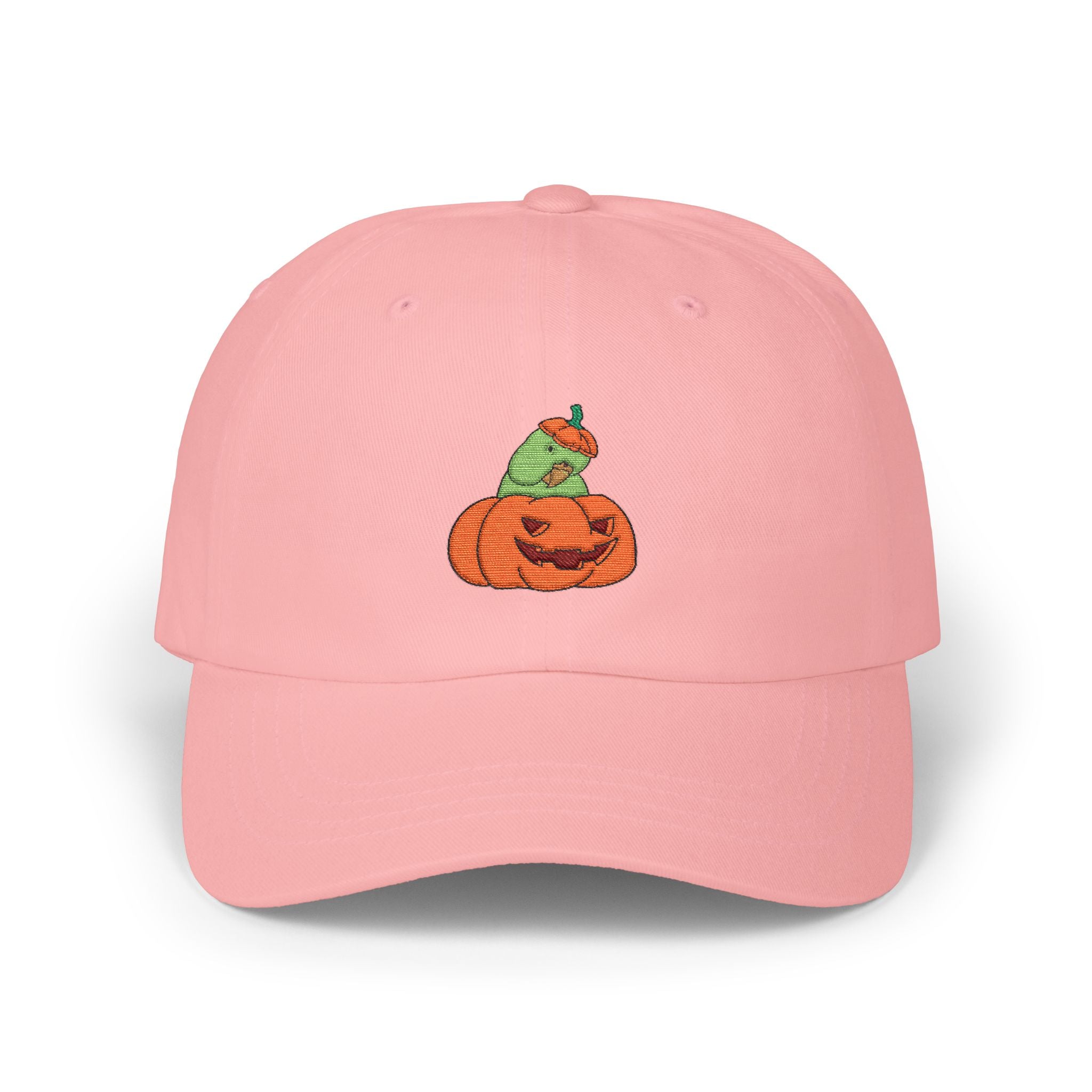 Pumpkin Bird Hat - Classic Embroidered Dad Cap