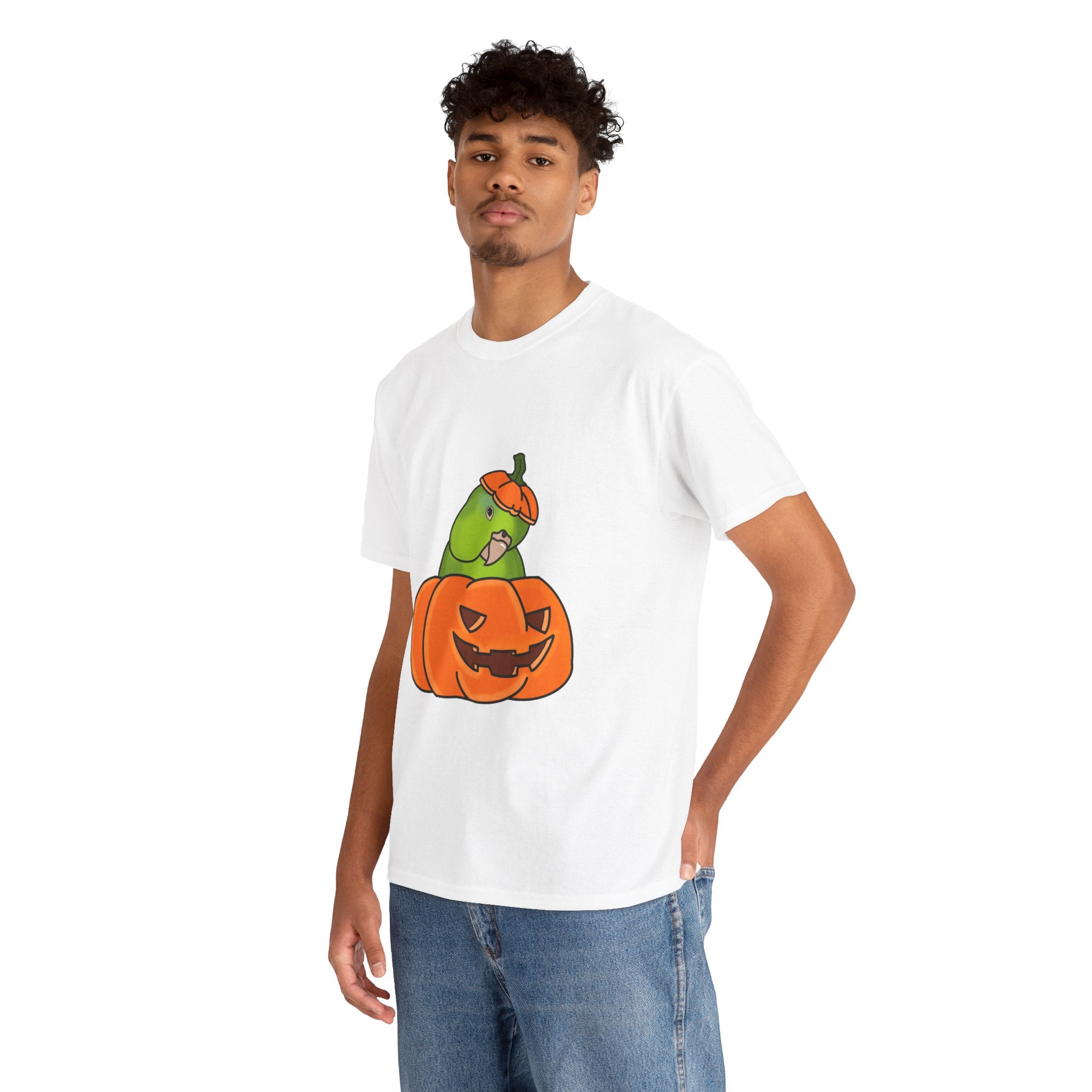 Pumpkin Parrotlet : Halloween Bird Shirt, Spooky Season Shirt, Fun Bird Lover Tee, Bird Watcher, Gift for - Adults