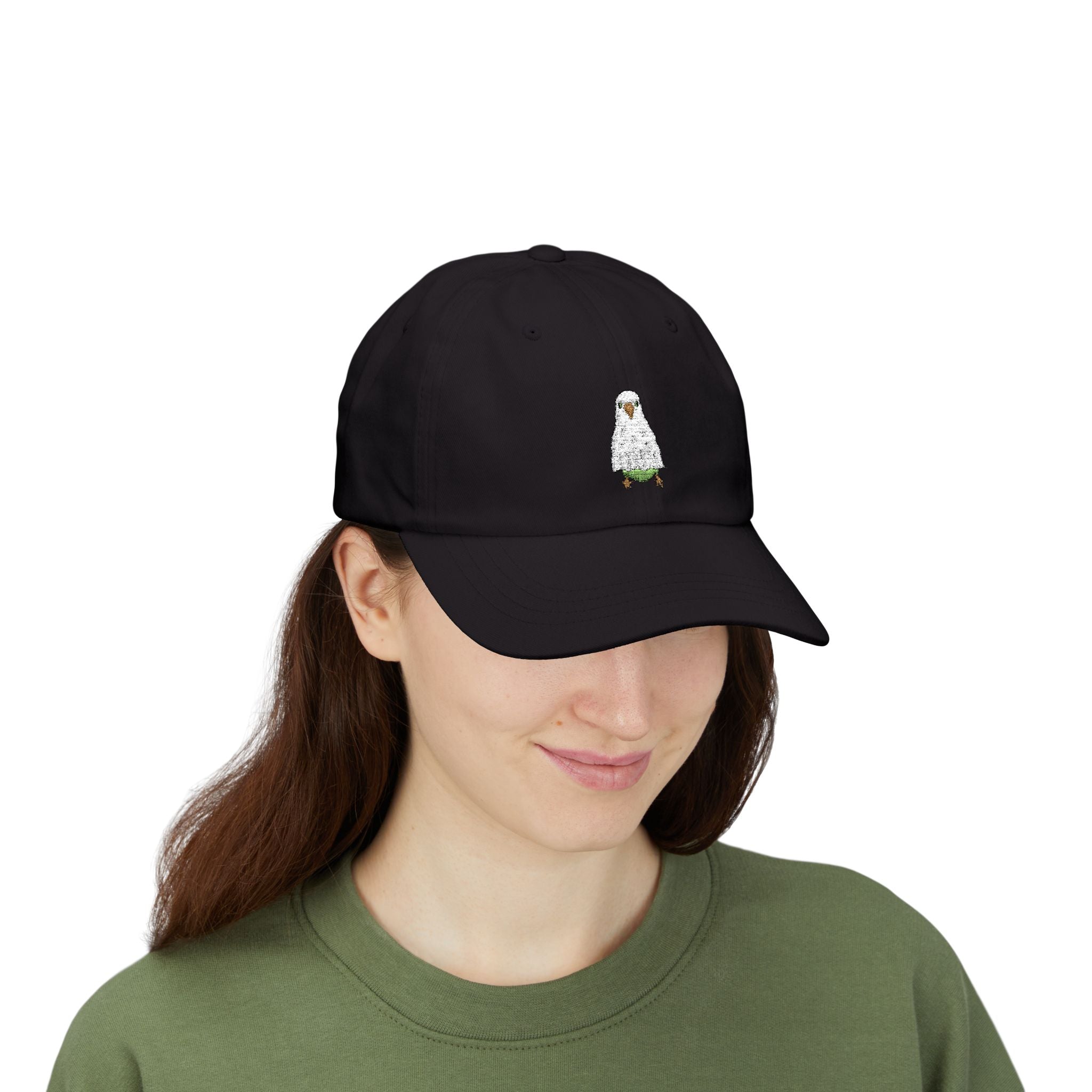 Ghost Bird Hat - Classic Embroidered Dad Cap