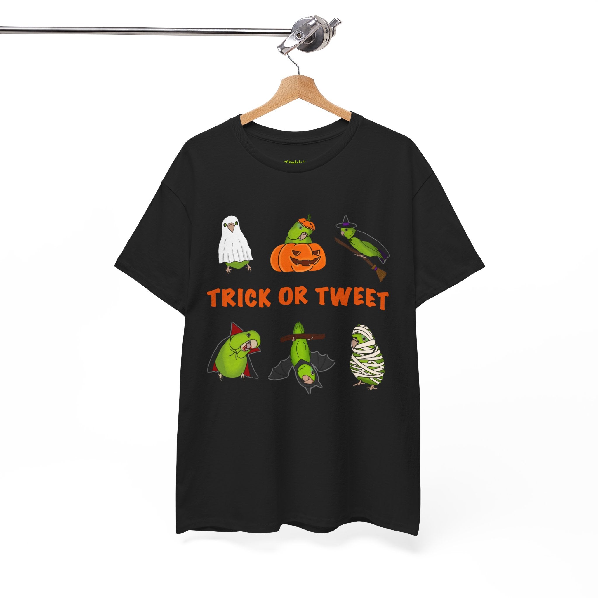 Trick or Tweet Parrotlet : Halloween Bird sweatshirt, Spooky Season Shirt, Fun Bird Lover Tee, Bird Watcher, Gift for - Adults
