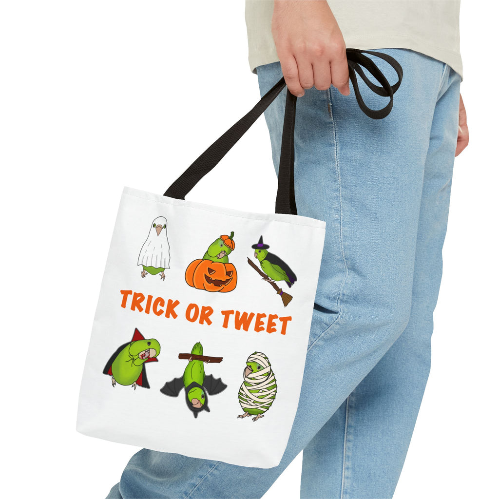 Trick or Tweet - Halloween Bird Tote