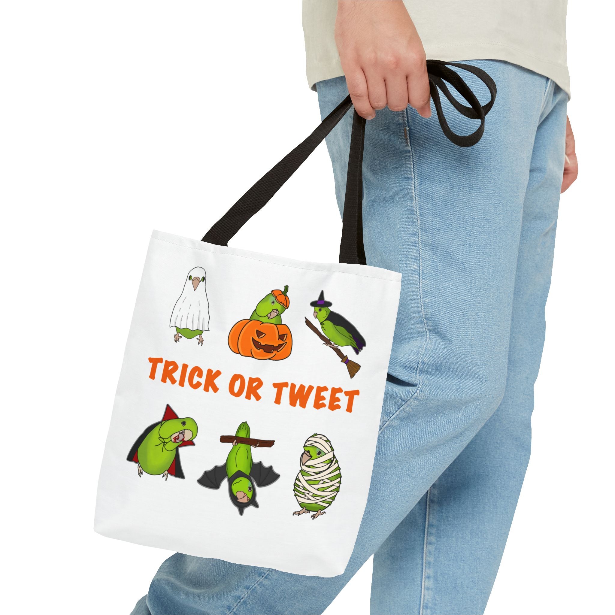 Trick or Tweet - Halloween Bird Tote