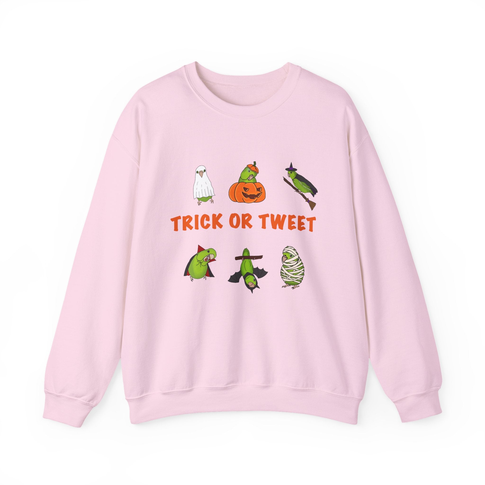 Trick or Tweet Parrotlet : Halloween Bird sweatshirt, Spooky Season Shirt, Fun Bird Lover Tee, Bird Watcher, Gift for - Adults
