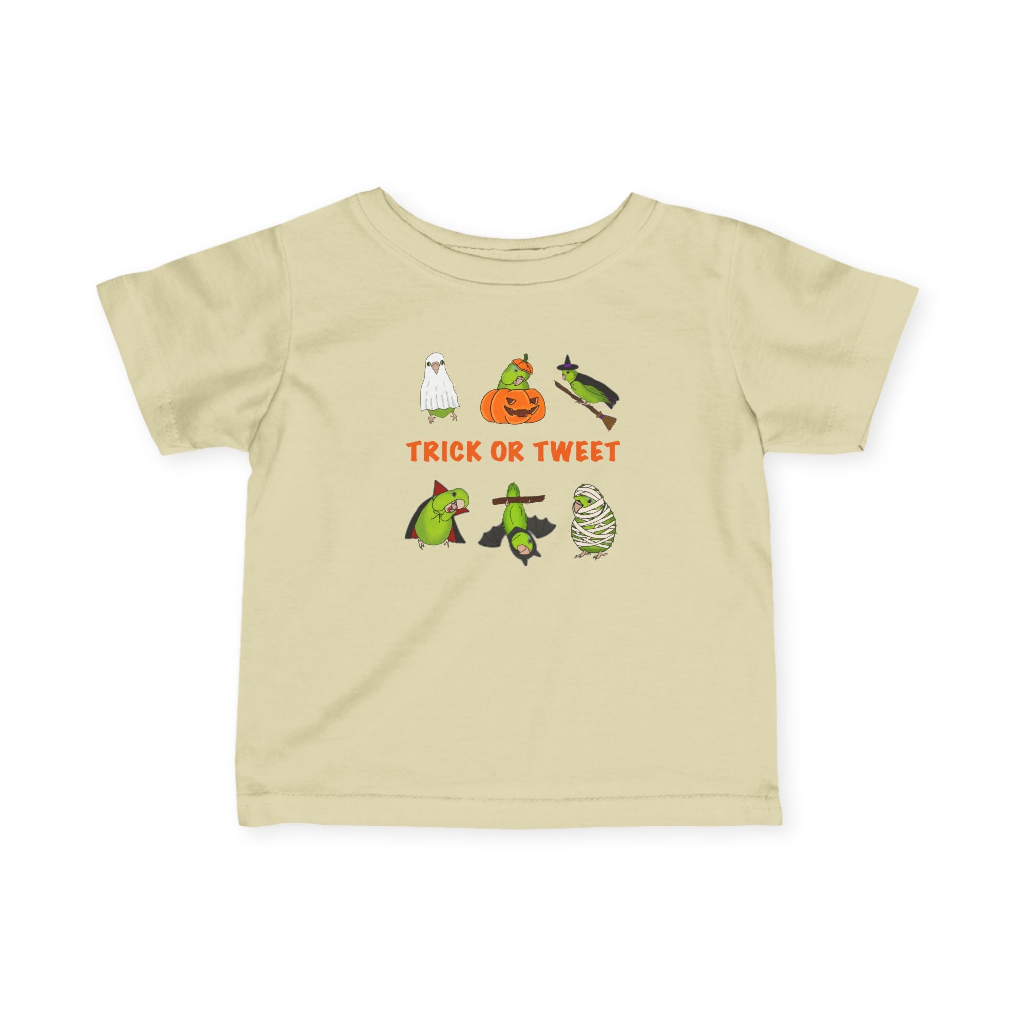 Trick or Tweet! Parrotlet : INFANT Halloween Bird tee, Spooky Season Shirt, cute baby halloween,  Gift for INFANT