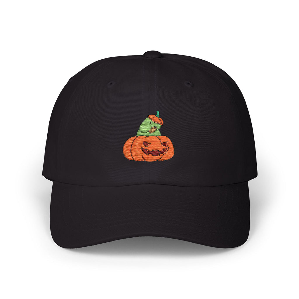 Pumpkin Bird Hat - Classic Embroidered Dad Cap