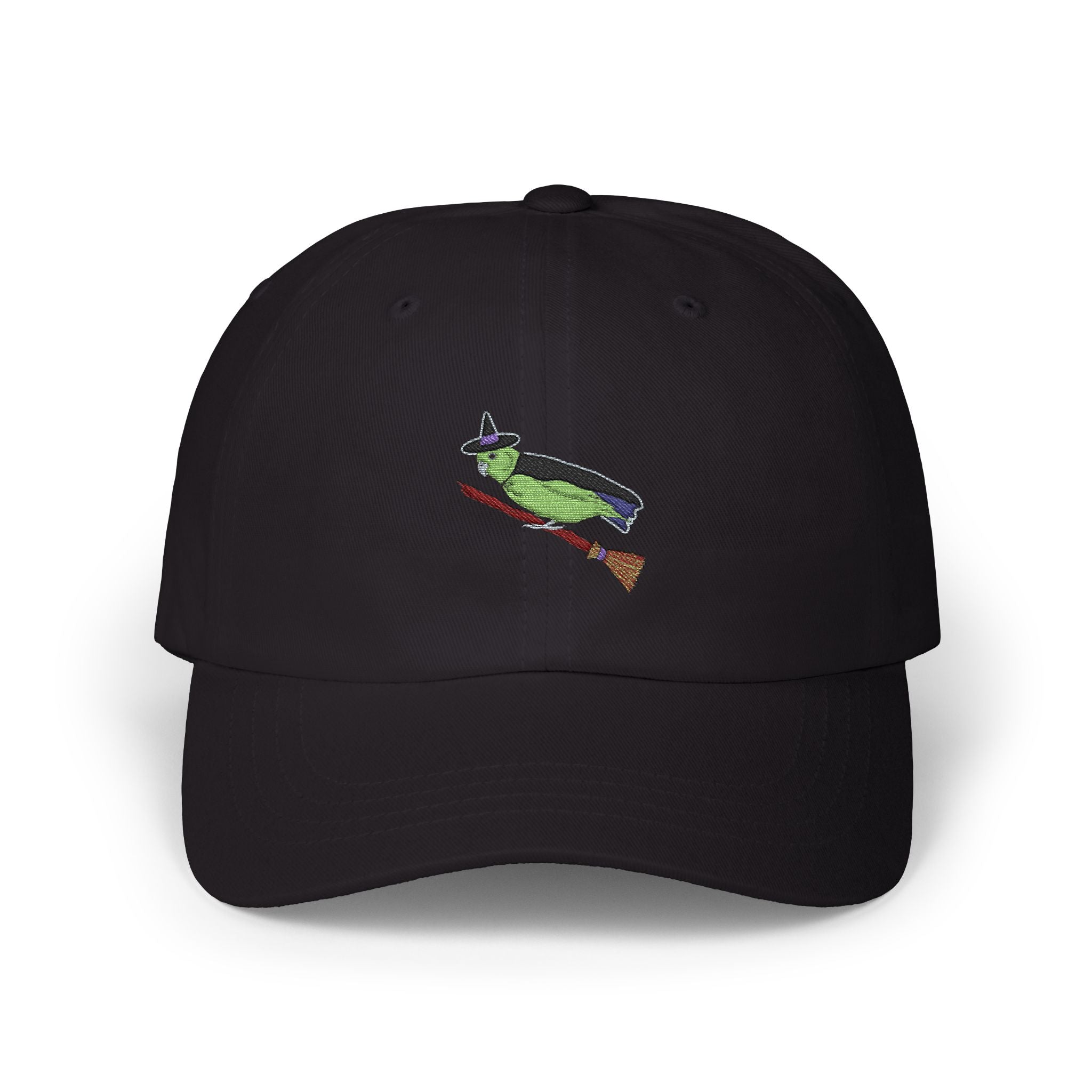 Witch Bird Hat - Classic Embroidered Dad Cap