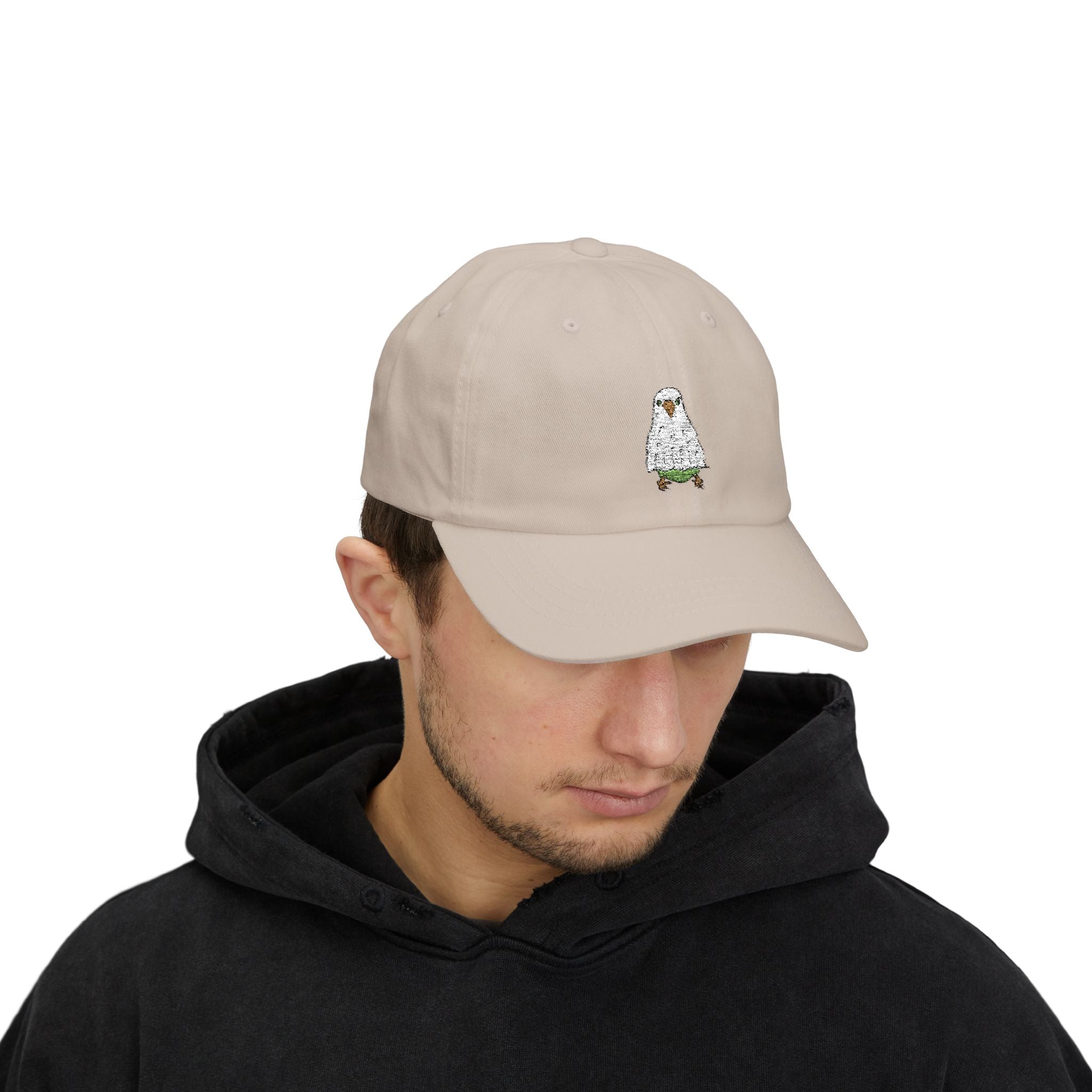 Ghost Bird Hat - Classic Embroidered Dad Cap