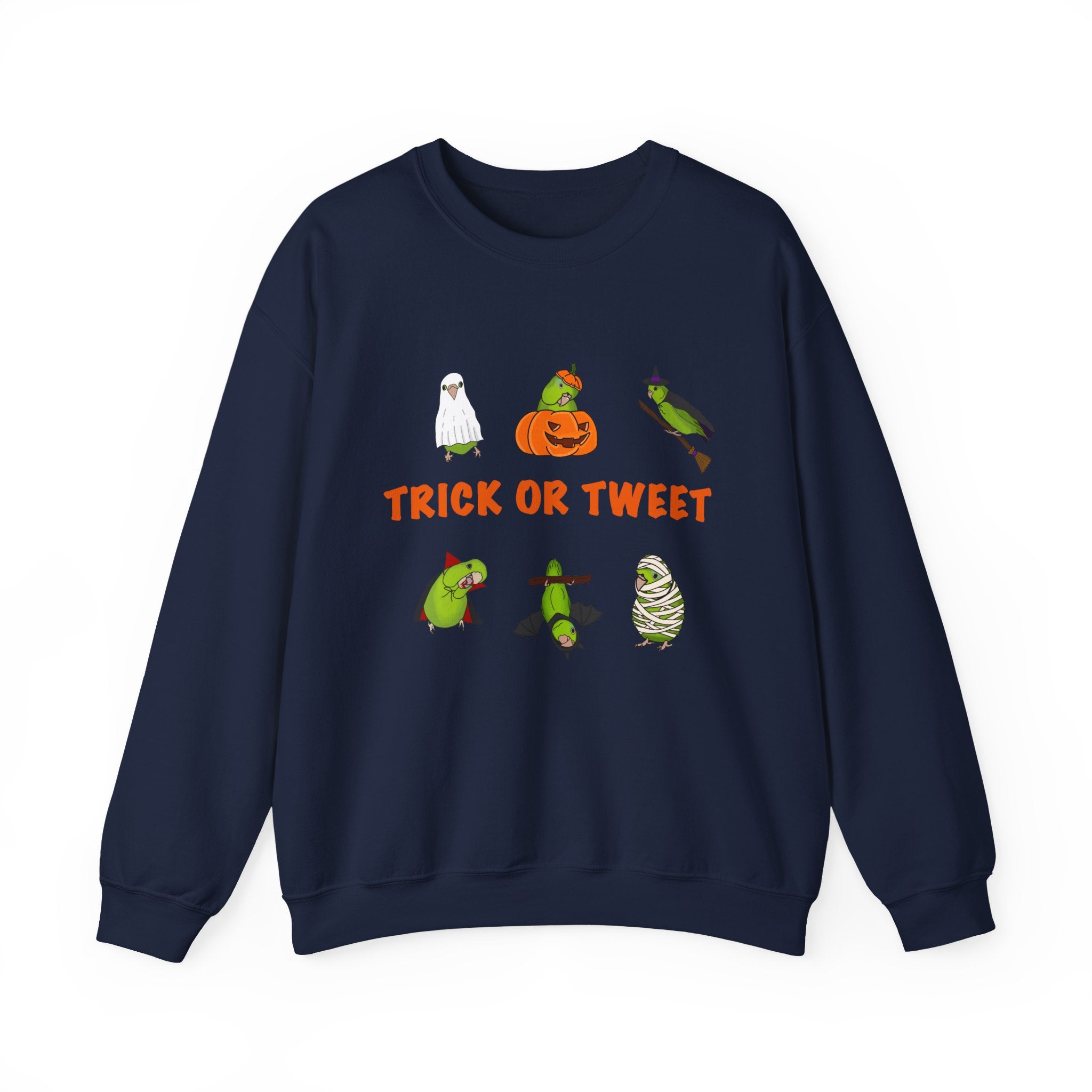 Trick or Tweet Parrotlet : Halloween Bird sweatshirt, Spooky Season Shirt, Fun Bird Lover Tee, Bird Watcher, Gift for - Adults